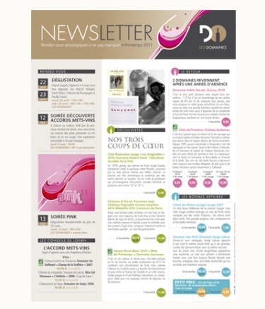 Newsletter Offres